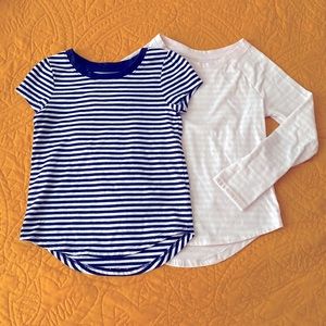 Cat & Jack Striped Shirts (set of 2)